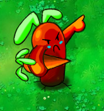 《植物大战僵尸2》新植物资料:萝卜战士